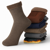 Zibell Women’s Winter Wool Socks – Set of 5 Cozy Thermal Socks