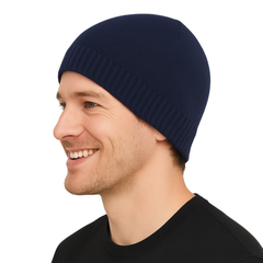Zibell Men's Woolen Winter Cap – Ultra Warm, Stylish & Comfortable Beanie for Cold Weather