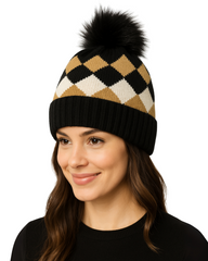ZIBELL Winter Woolen Beanie Cap for Women P2