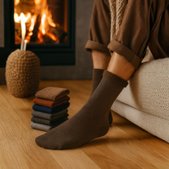 Zibell Women’s Winter Wool Socks – Set of 5 Cozy Thermal Socks