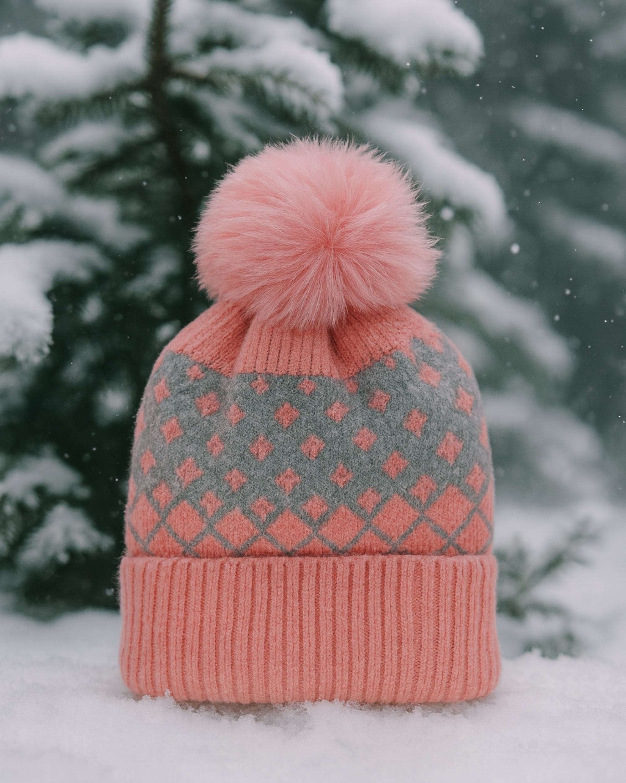 Zibell Women’s Woolen Beanie – Soft, Stylish Winter Cap for Effortless Warmth