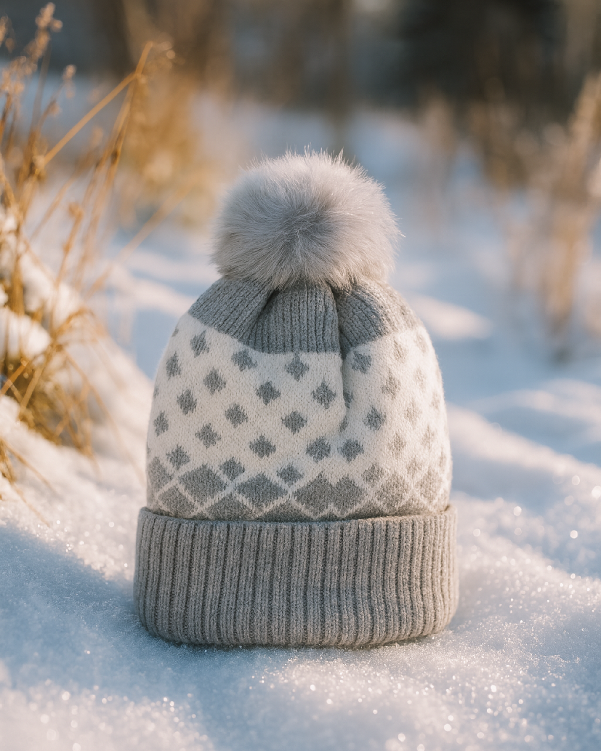 Zibell Women’s Woolen Beanie – Soft, Stylish Winter Cap for Effortless Warmth
