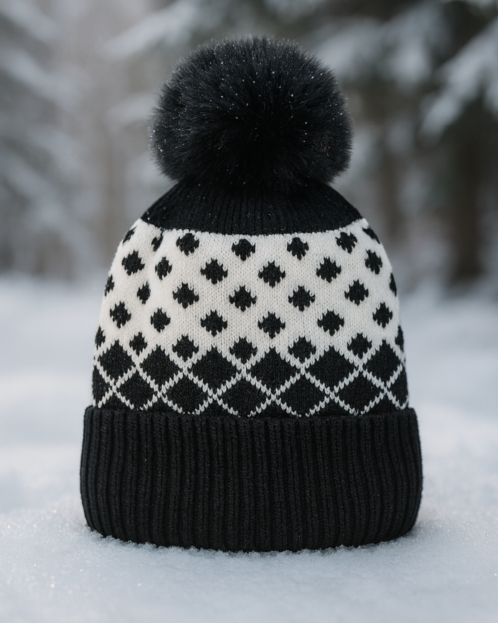 Zibell Women’s Woolen Beanie – Soft, Stylish Winter Cap for Effortless Warmth