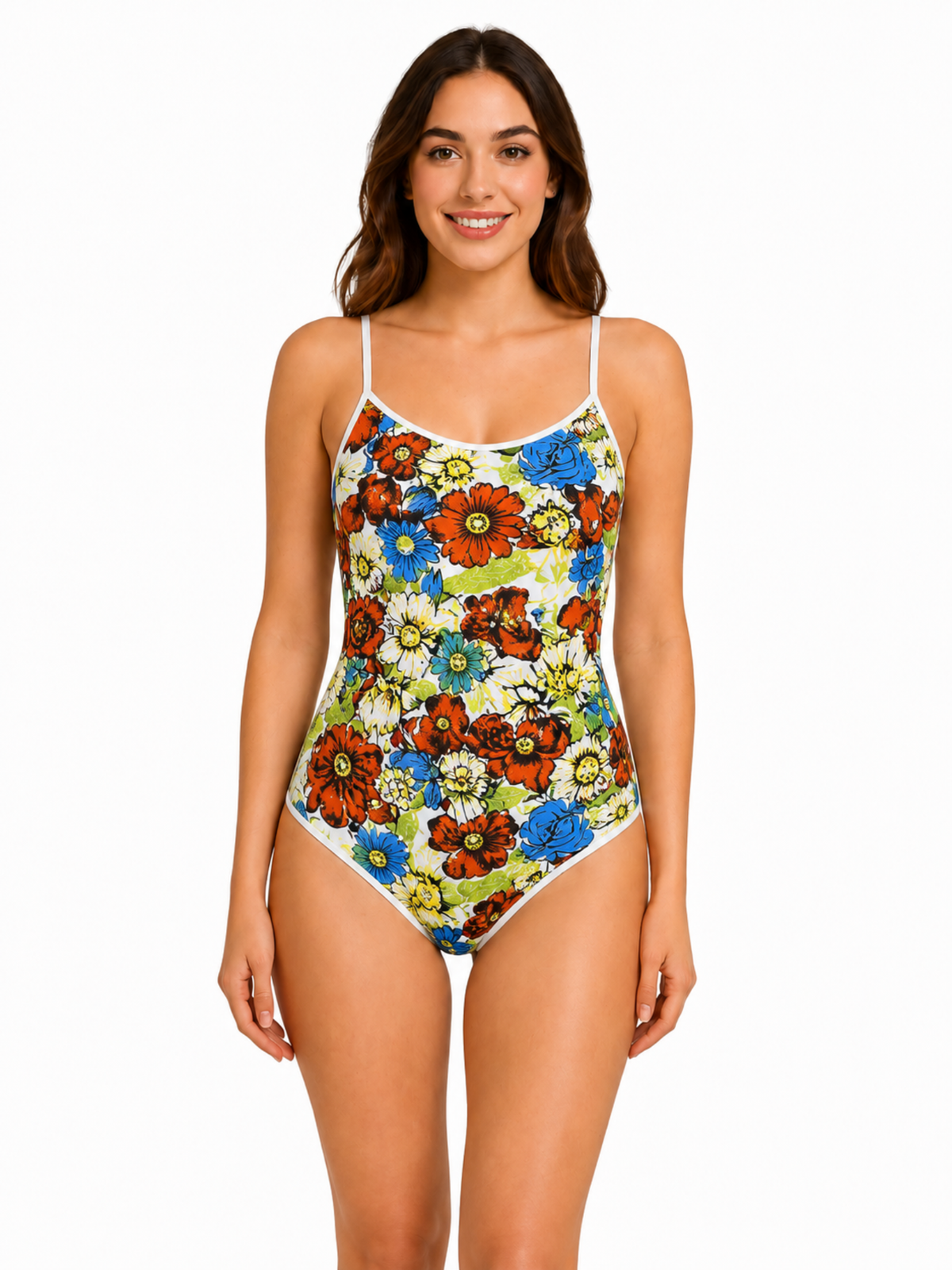 Floral One Piece Swimwear for Women & Girls | Comfortable Beach Swimsuit