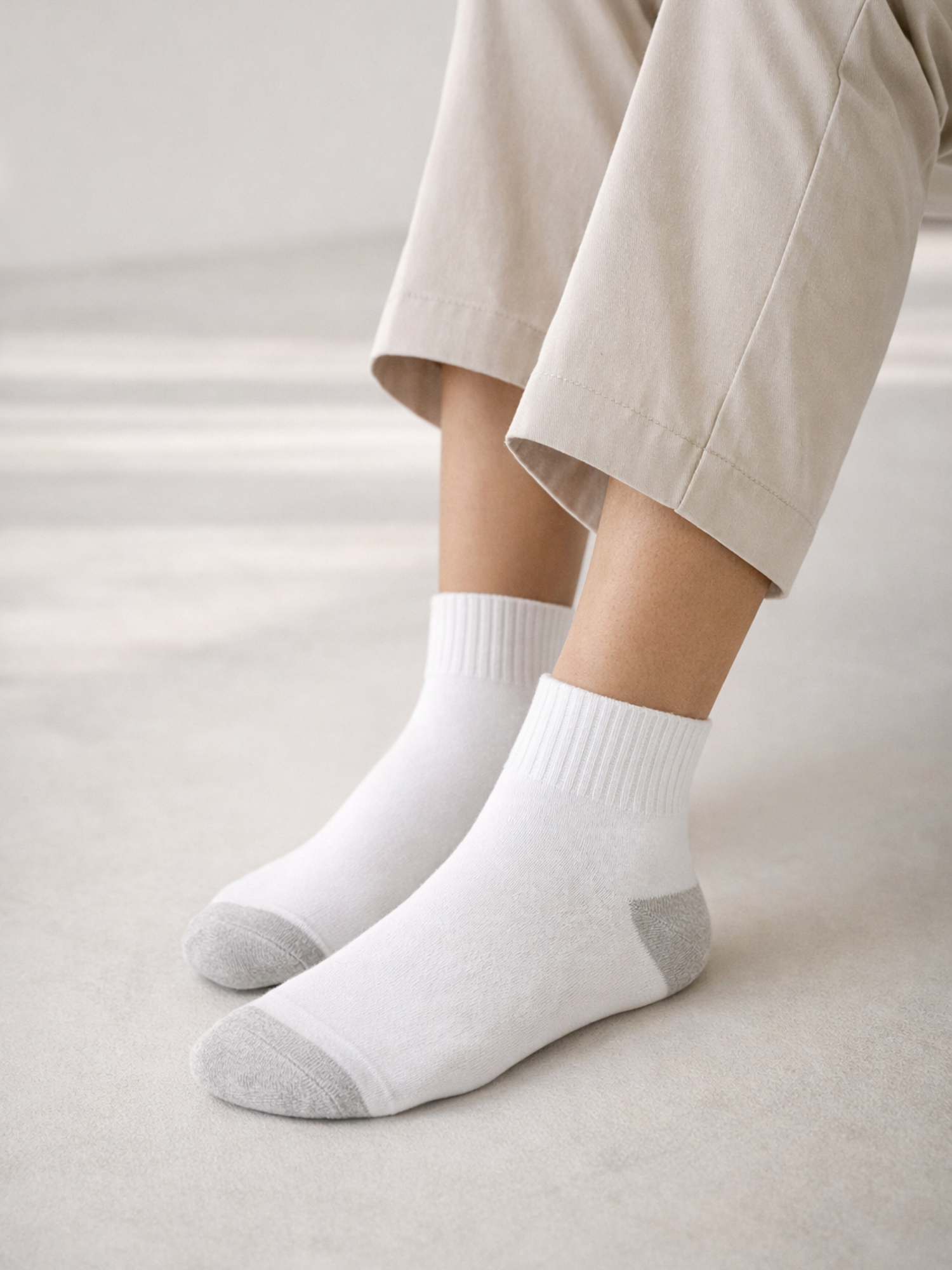 Soft Cotton Low Cut Socks (Pack of 6) – Durable & Lightweight Summer Essentials