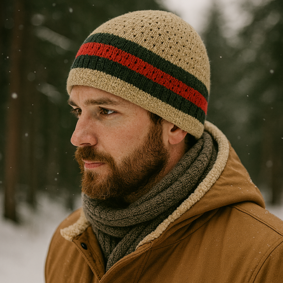 Zibell Winter Beanie Cap for Men P4