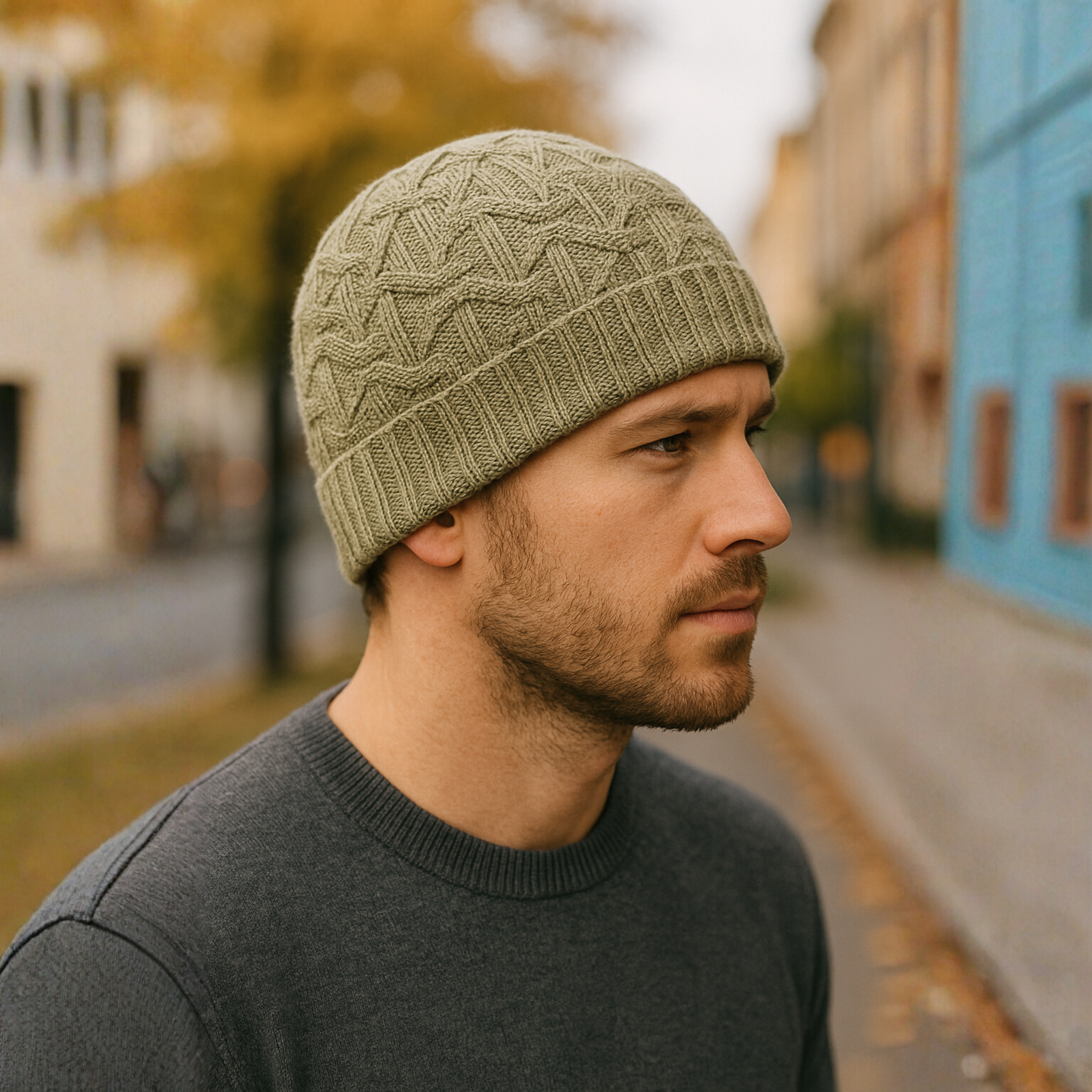 ZIBELL Winter Beanie Cap for Men P2