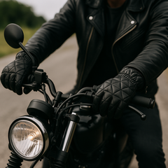 Zibell Men’s Biker Gloves – Warm, Windproof & Anti-Slip Winter Riding Gloves