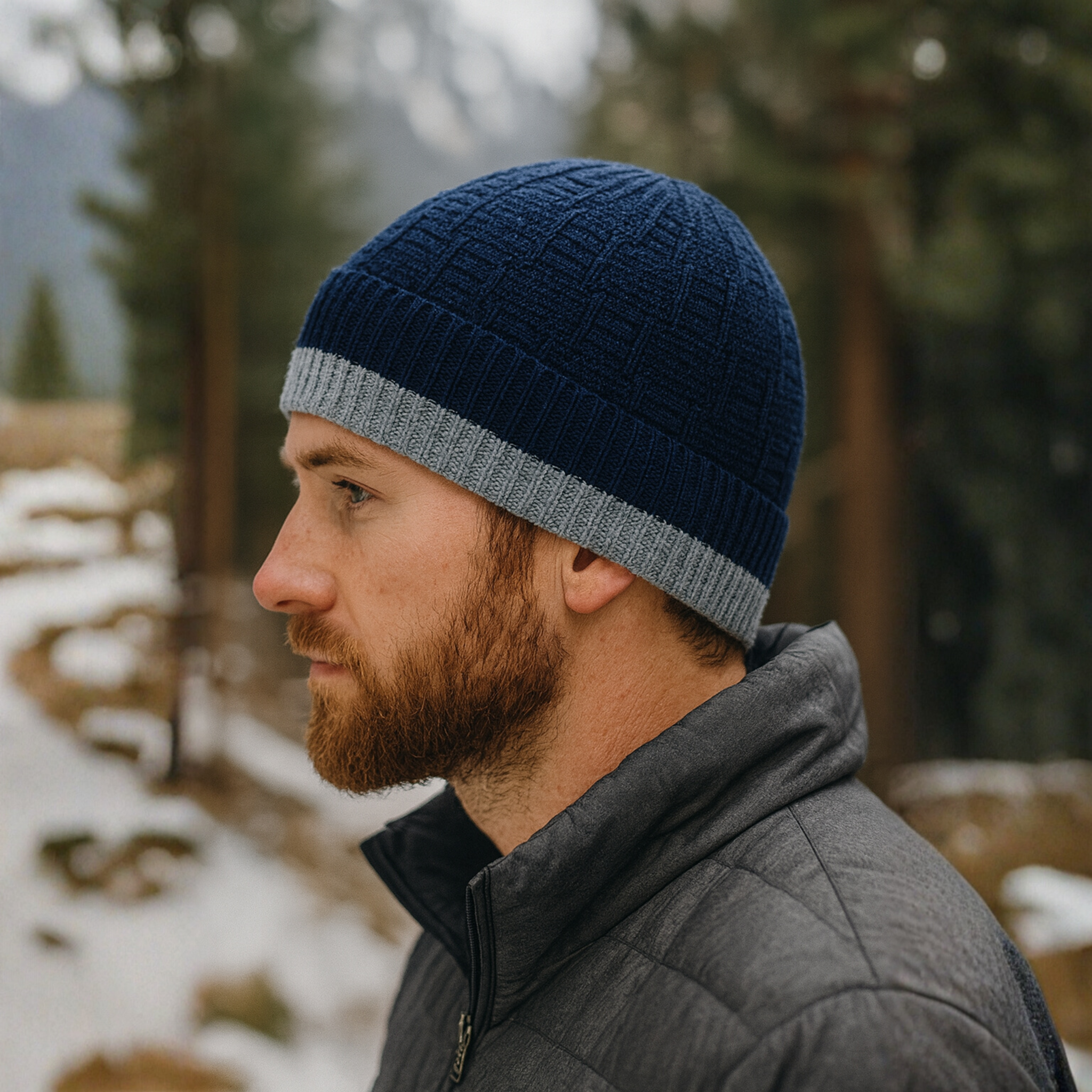 ZIBELL Winter Beanie Cap for Men P1