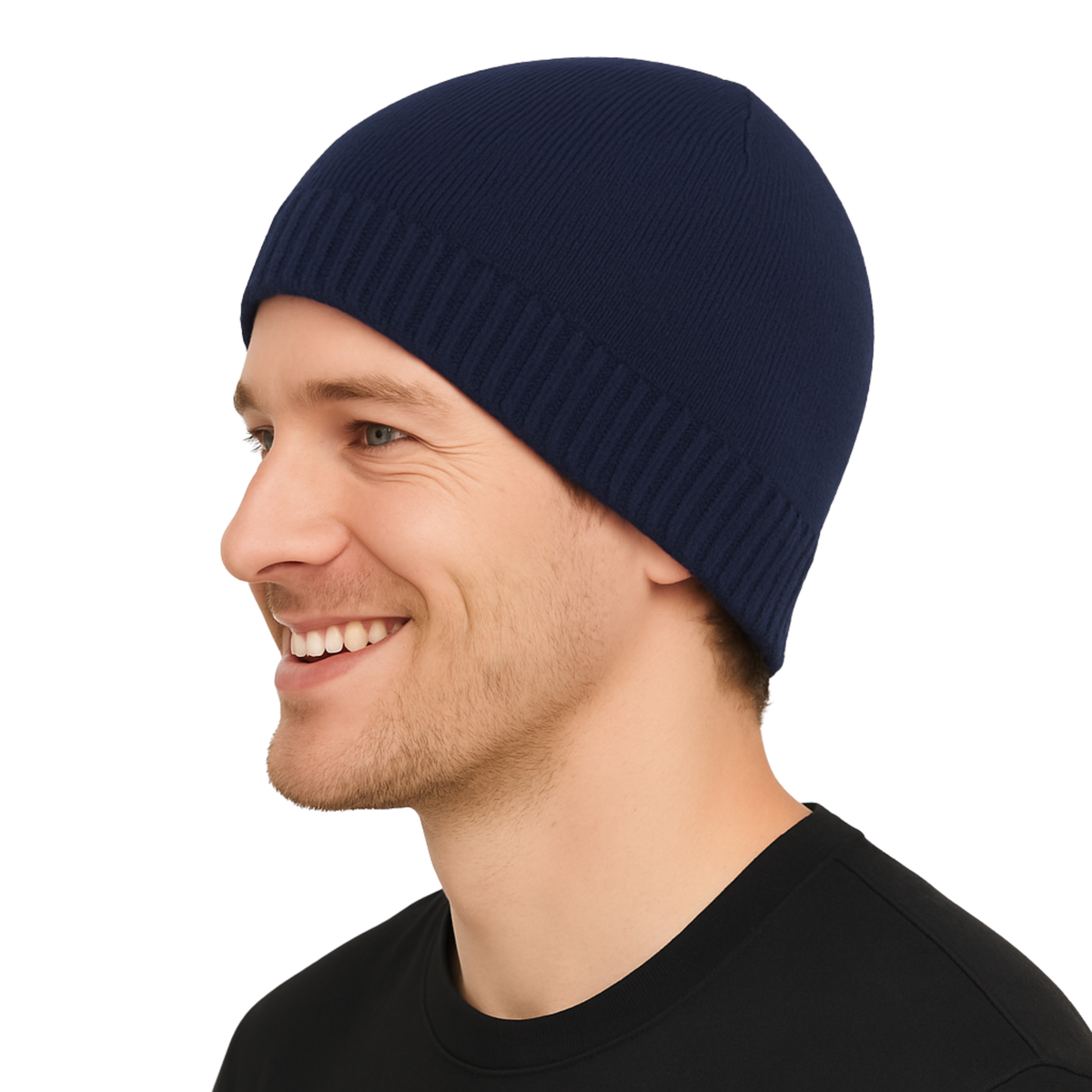 Zibell Men's Woolen Winter Cap – Ultra Warm, Stylish & Comfortable Beanie for Cold Weather