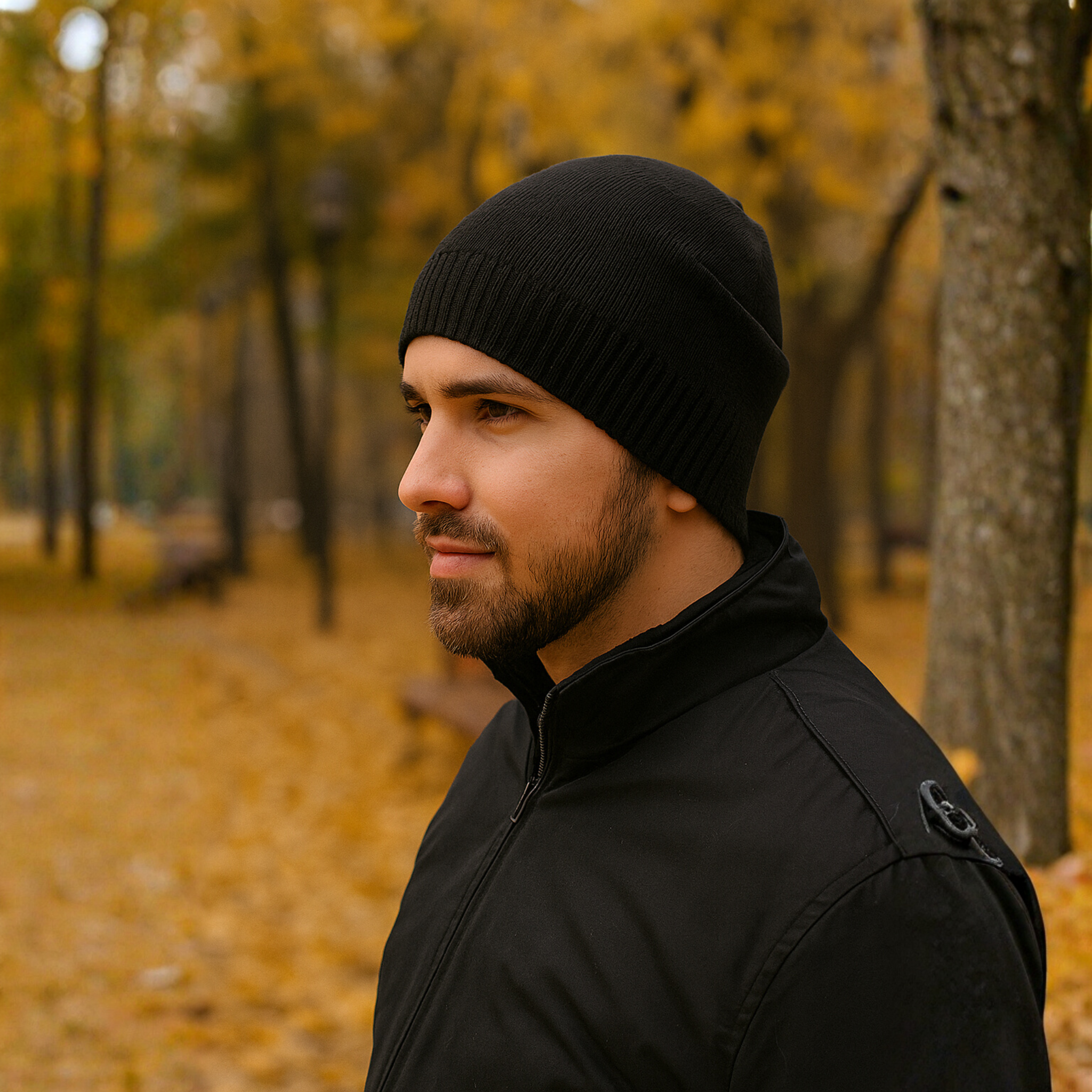 Zibell Men's Woolen Winter Cap – Ultra Warm, Stylish & Comfortable Beanie for Cold Weather