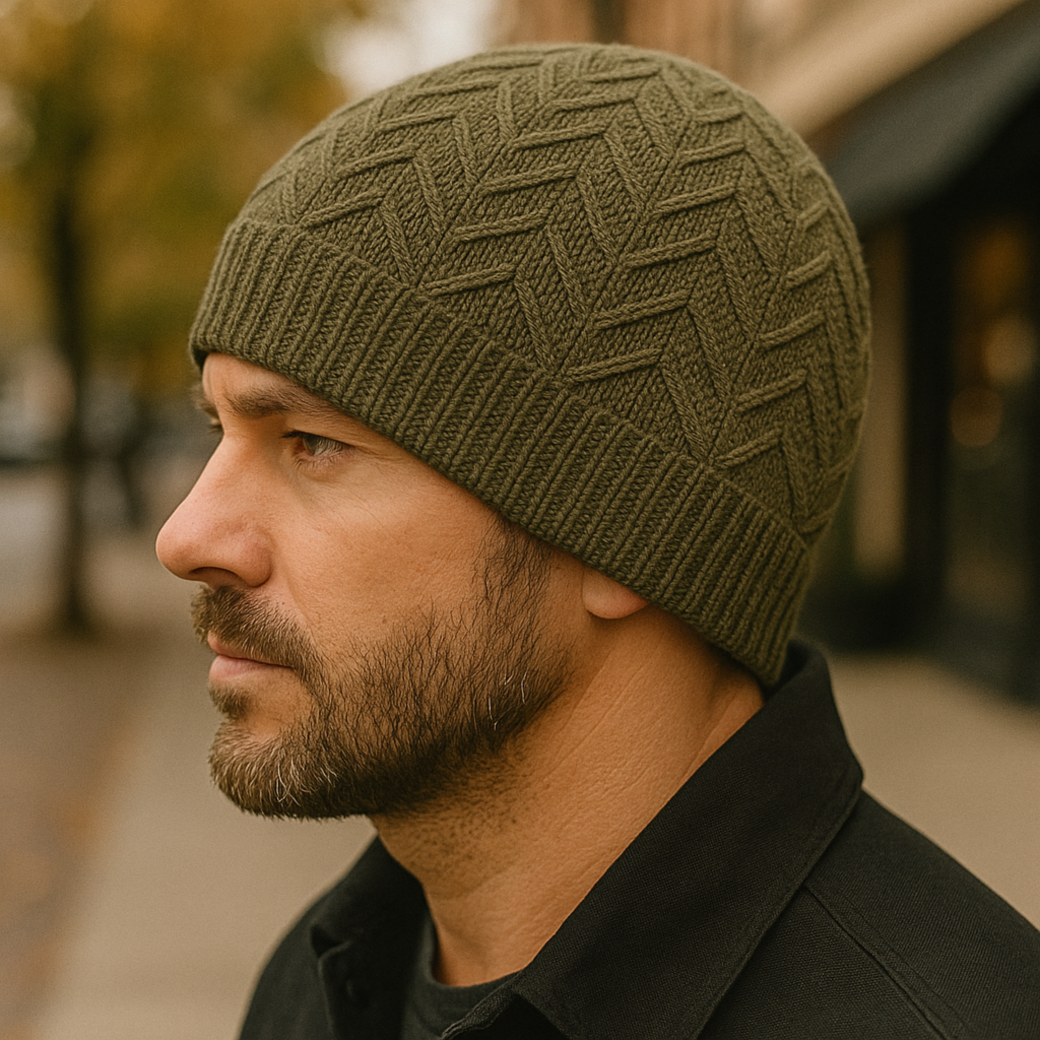 ZIBELL Winter Beanie Cap for Men P2