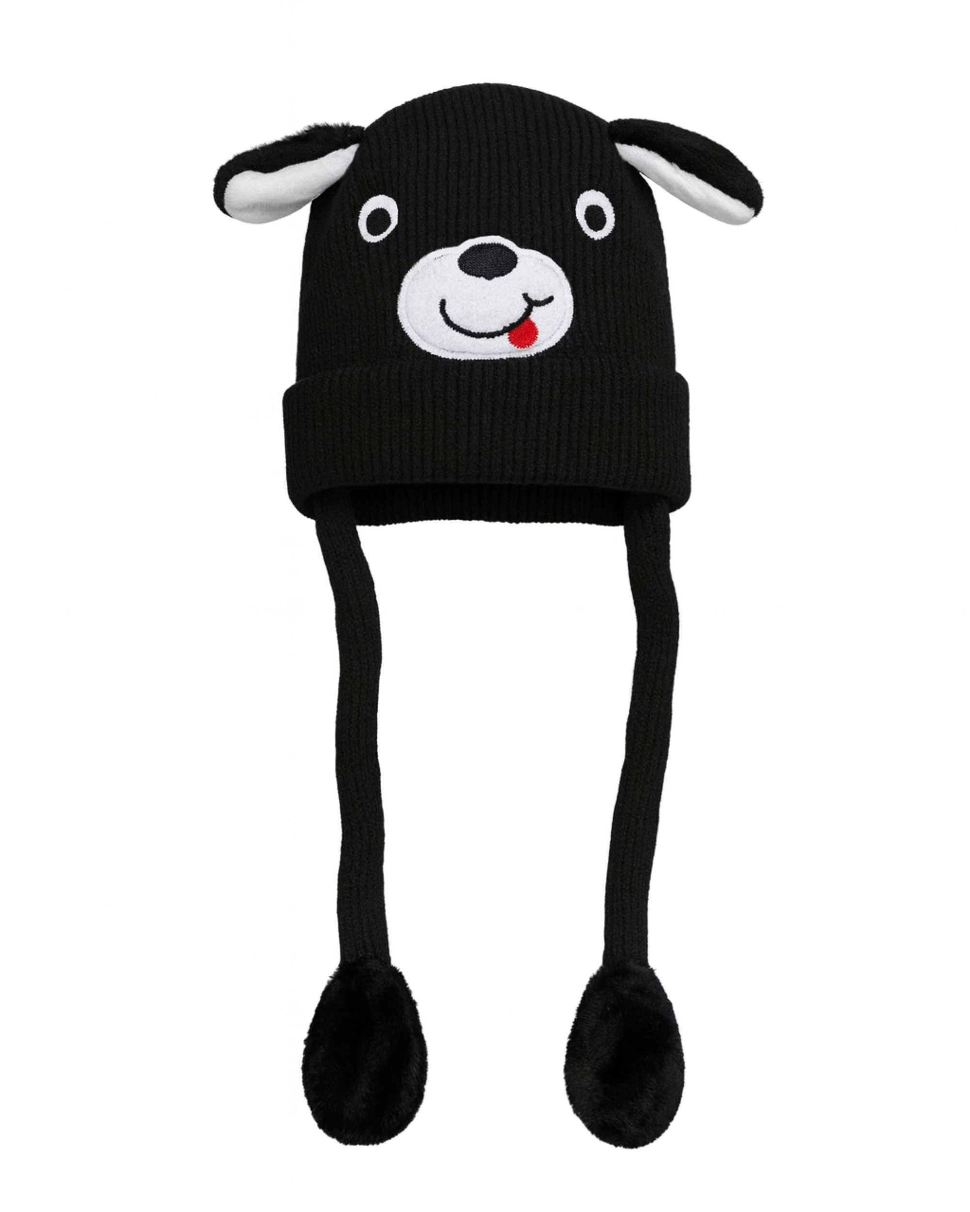 Zibell Kids Winter Animal Ear Knit Hat – Warm Cartoon Pom Pom Beanie for Boys & Girls