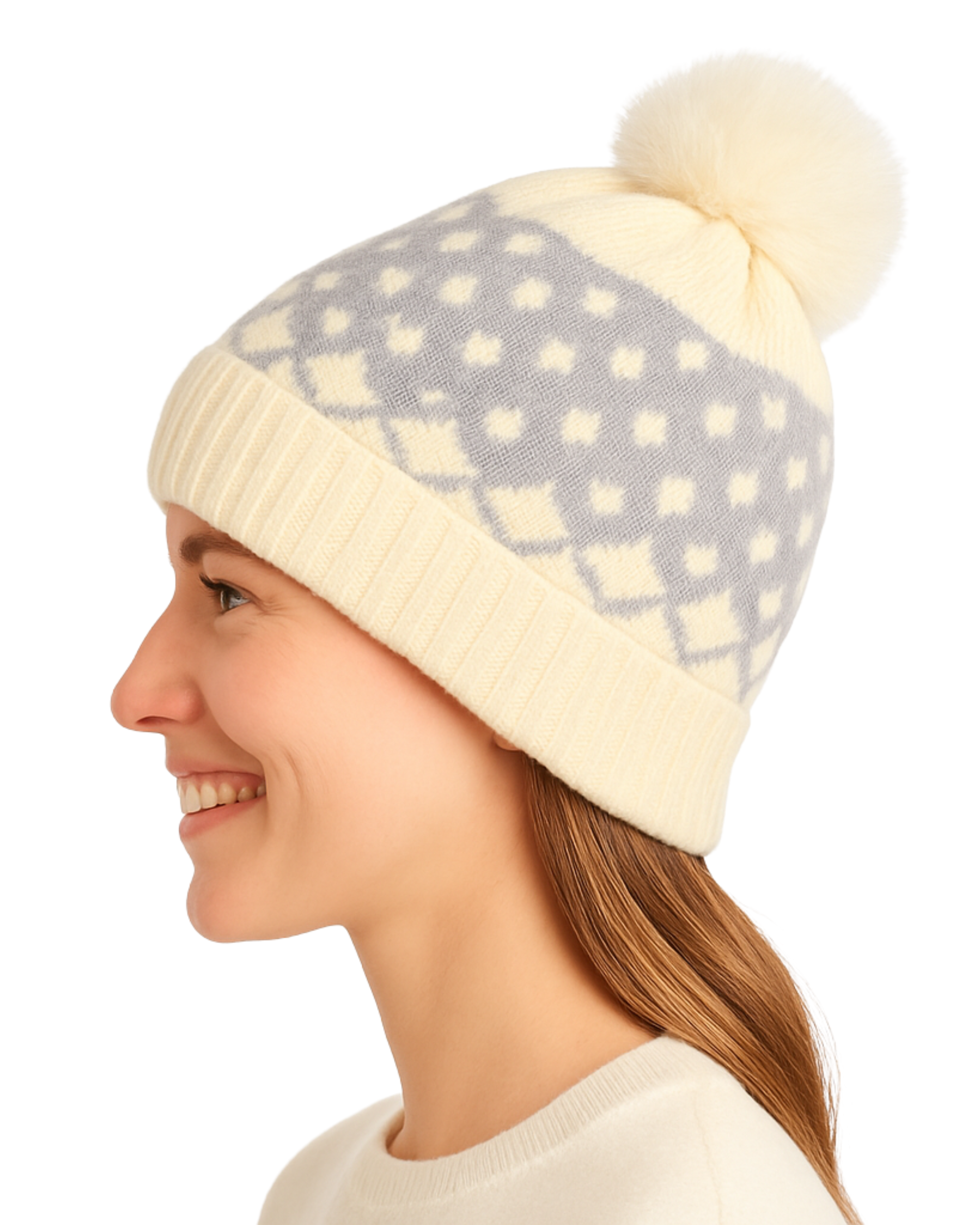 Zibell Women’s Woolen Beanie – Soft, Stylish Winter Cap for Effortless Warmth