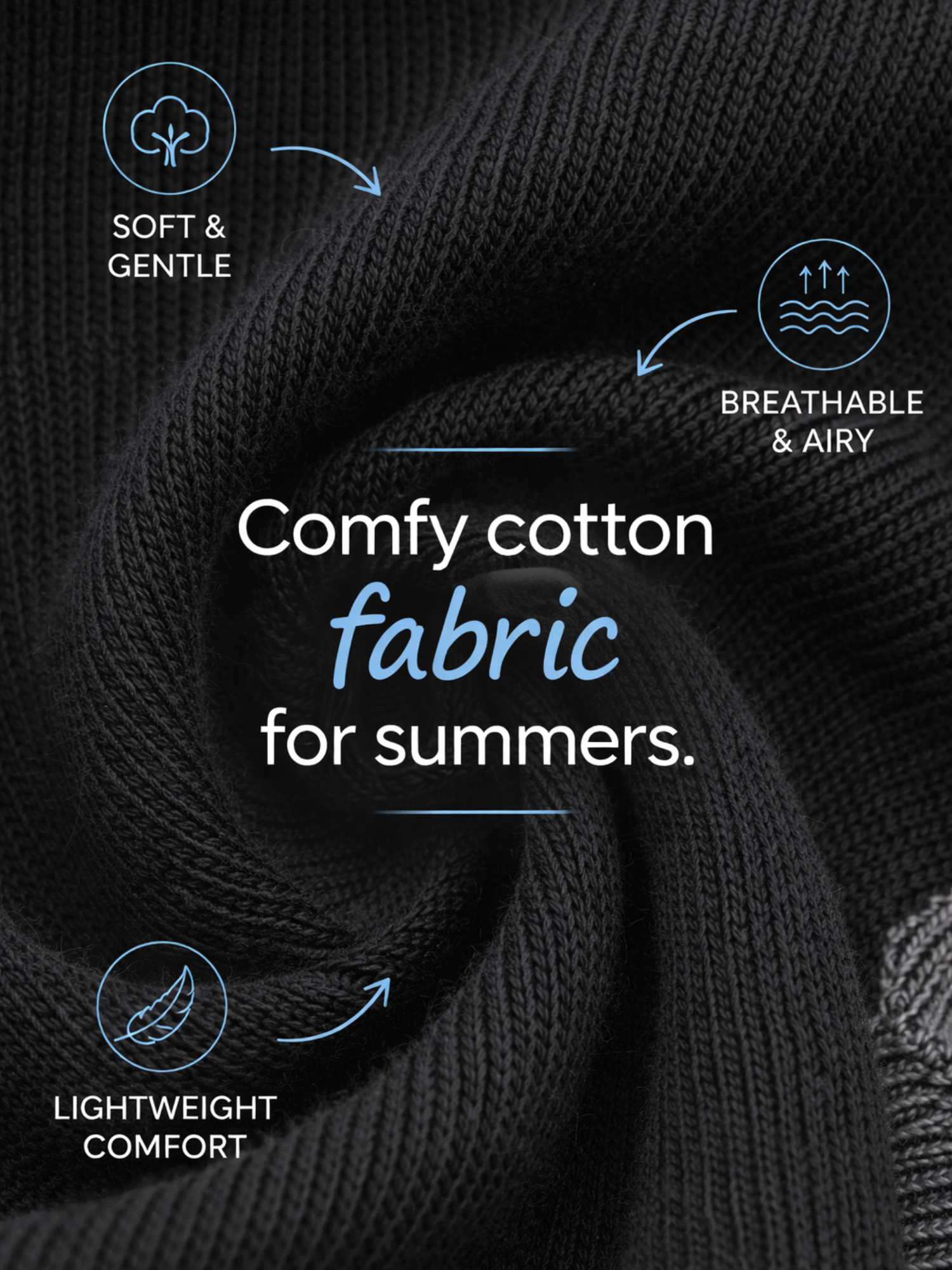 Men’s Cotton Black Ankle Length Socks (Pack of 6 Pairs)