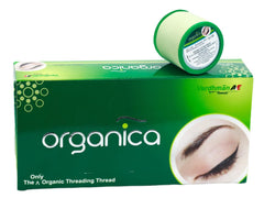 Organic Cotton Eyebrow Threading Thread Tool for Women - 8 Spools x 300 Meters - Thread for Eyebrows Threading - Upperlips Shaping - Forehead Chin Hair Removal Thread - Salon Spa Home