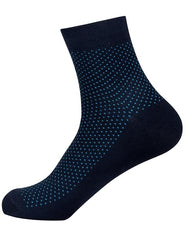 ZIBELL Ankle Length Socks for Men Combo Pack of 5 - Combed Cotton Breathable Material, Premium Ankle Socks for Men Cotton, Comfortable Socks for Casual and Formal Attire