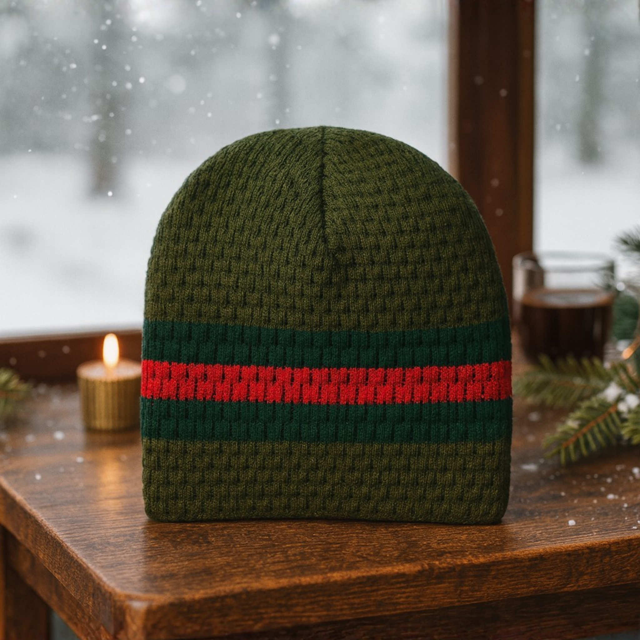 Zibell Winter Beanie Cap for Men P4